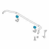 OEM 2020 Kia K900 Bush-Stabilizer Bar Diagram - 548133M650