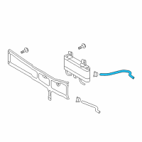 OEM 2013 Lexus IS F Hose, Transmission Oil Cooler, No.3 Diagram - 32943-53100