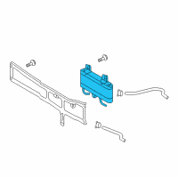 OEM 2010 Lexus IS F Cooler Assy, Oil Diagram - 32910-53020