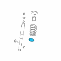 OEM 2011 Ford Edge Lower Seat Diagram - 7T4Z-5793-AA