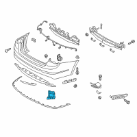 OEM 2016 Kia Cadenza Unit Assembly-Bsd LH Diagram - 958113R100