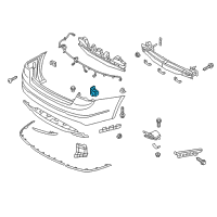 OEM 2014 Kia Cadenza Ultrasonic Sensor As Diagram - 95700E8010STM