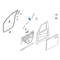 OEM Infiniti Tape-Seal Diagram - 80854-1LA0A