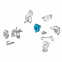 OEM 2013 Lexus LS600h Blower Assembly, Battery Diagram - G9230-50031