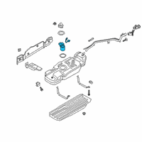 OEM 2021 Lincoln Navigator Fuel Pump Diagram - JL7Z-9H307-D