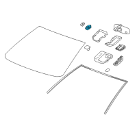 OEM 2012 Cadillac SRX Sensor Diagram - 95157887