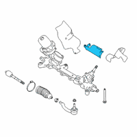 OEM Nissan Altima INSULATOR Heat Power Steering Diagram - 48382-6CT0B