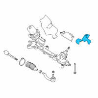 OEM Nissan INSULATOR Heat Power Steering Diagram - 48382-6CT0C