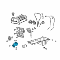 OEM 2008 GMC Canyon Adapter Diagram - 12580302