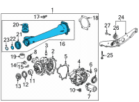 OEM Chevrolet Trailblazer Tube Diagram - 42694793