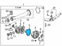 OEM 2020 Buick Encore GX Side Cover Gasket Diagram - 42694801