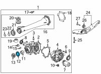 OEM 2020 Buick Encore GX Front Seal Diagram - 42694803