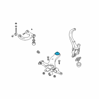 OEM 2001 Hyundai Elantra Bush-Front Lower Arm(G) Diagram - 54584-38010