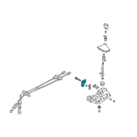 OEM Hyundai Veloster Lever-Select Diagram - 43730-J3100