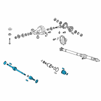 OEM 2018 Toyota 86 Outer Joint Assembly Diagram - SU003-00792