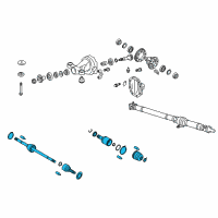 OEM 2013 Scion FR-S Axle Assembly Diagram - SU003-00785