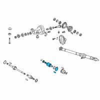 OEM 2020 Toyota 86 Inner Joint Assembly Diagram - SU003-00793