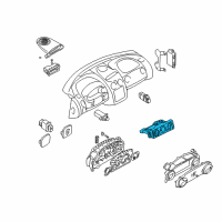 OEM 2002 Chrysler Sebring Control Diagram - MR500060