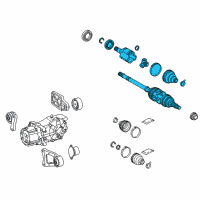 OEM 2021 Lexus NX300 Driveshaft Diagram - 4233042060