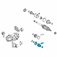 OEM 2019 Lexus UX200 BOOT KIT, RR DRIVE S Diagram - 04439-12014