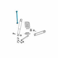 OEM 2005 Dodge Durango Rear Lower Control Arm Diagram - 52855382AA