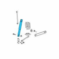 OEM 2008 Chrysler Aspen ABSORBER-Suspension Diagram - 52855334AD