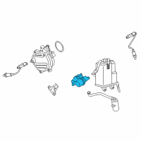 OEM BMW 535i Pressure Switch, Leak Diagnosis Module Diagram - 16-13-7-333-301