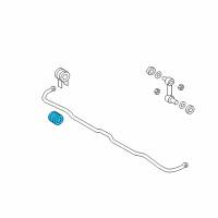 OEM 2008 Hyundai Santa Fe Bush-Stabilizer Bar Diagram - 55513-2B000