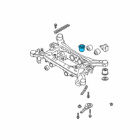 OEM 2018 Kia Stinger BUSHING-CROSSMEMBER Diagram - 55418J5000