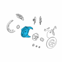 OEM 2004 Chrysler Concorde Adapter-Disc Brake Diagram - 4797311