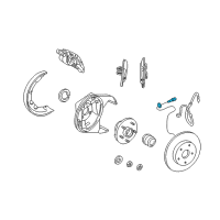 OEM Chrysler LHS Sensor-Anti-Lock Brakes Diagram - 4779052AC