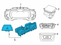 OEM BMW 840i xDrive Gran Coupe AUTOMATIC AIR CONDITIONING C Diagram - 64-11-5-A1D-424