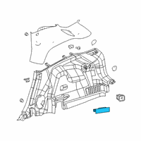 OEM 2022 Jeep Cherokee Lamp-Courtesy Diagram - 68411421AA