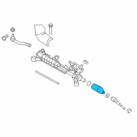 OEM 2012 Lincoln MKX Boot Diagram - 7T4Z-3K661-A