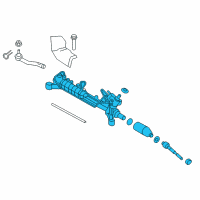 OEM 2015 Lincoln MKX Gear Assembly Diagram - EU2Z-3V504-DRM