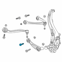 OEM 2020 Ford Explorer Rear Lower Control Arm Rear Bolt Diagram - -W719979-S439