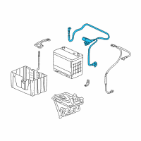 OEM 2001 Honda Odyssey Cable Assembly, Starter Diagram - 32410-S0X-A00