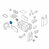 OEM 2014 Lincoln Navigator Seat Heat Switch Diagram - BL7Z-14D695-AA