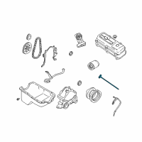 OEM 2004 Ford Mustang Dipstick Diagram - 1R3Z-6750-AA