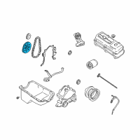 OEM 1992 Lincoln Continental Timing Gear Set Diagram - F4SZ-6306-A