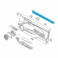 OEM 2003 BMW 325Ci Outer Weatherstrip, Right Diagram - 51-32-8-227-626