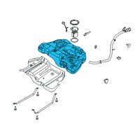 OEM 2013 Lincoln MKZ Fuel Tank Diagram - EG9Z-9002-F