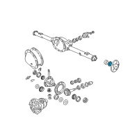 OEM Ram Dakota Seal-Axle Drive Shaft Diagram - 52070427AB