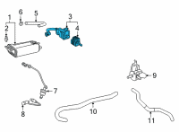OEM Lexus NX350 Air Injection Pump Diagram - 7773042010