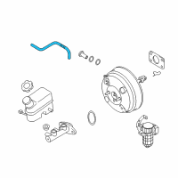 OEM 2012 Kia Optima Hose Assembly-Vacuum Diagram - 591323Q500