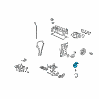 OEM 2007 Acura RDX Base, Oil Filter Diagram - 15301-RWC-A01