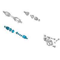 OEM 2017 Jeep Renegade Kit-Stub Shaft Diagram - 68263105AA