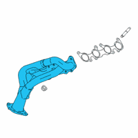 OEM 2016 Ford Mustang Exhaust Manifold Diagram - GR3Z-9431-B