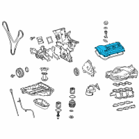 OEM Toyota FJ Cruiser Valve Cover Diagram - 11202-31040