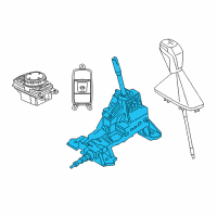 OEM BMW X1 Gear Shift Diagram - 25-16-8-483-098